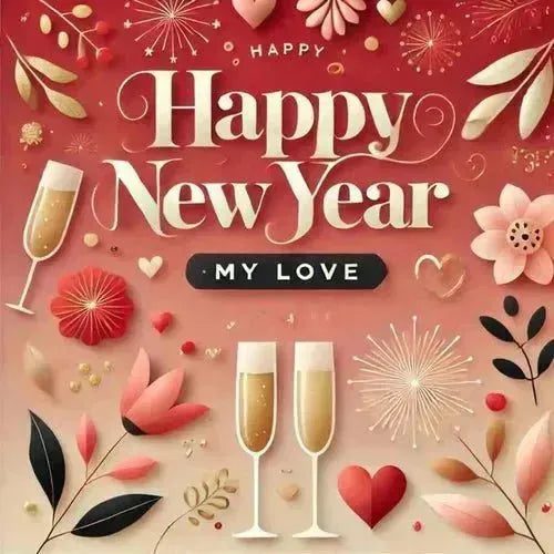 Happy New Year Wishes for Girlfriend. 150+ wishes for 2025 - Eduyush