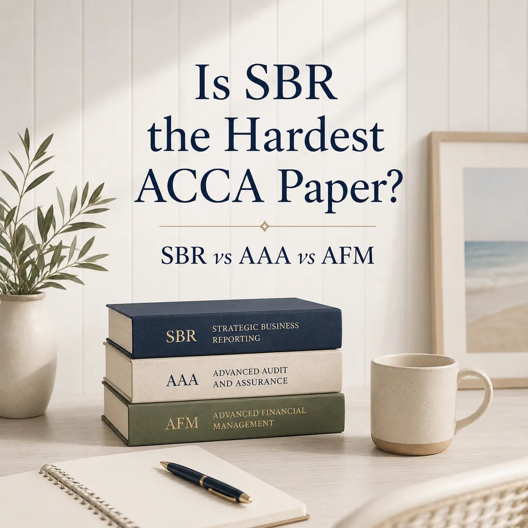 Is SBR the Hardest ACCA Paper? SBR vs AAA vs AFM