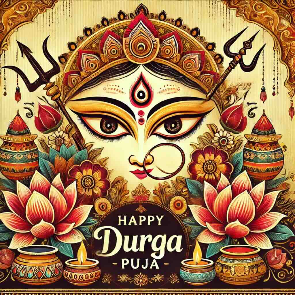 Durga Puja Wishes | Best Messages 2025 WhatsApp Bengali - Eduyush