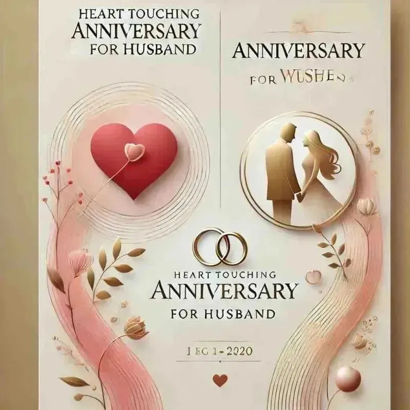 Heart touching anniversary wishes for husband - Eduyush