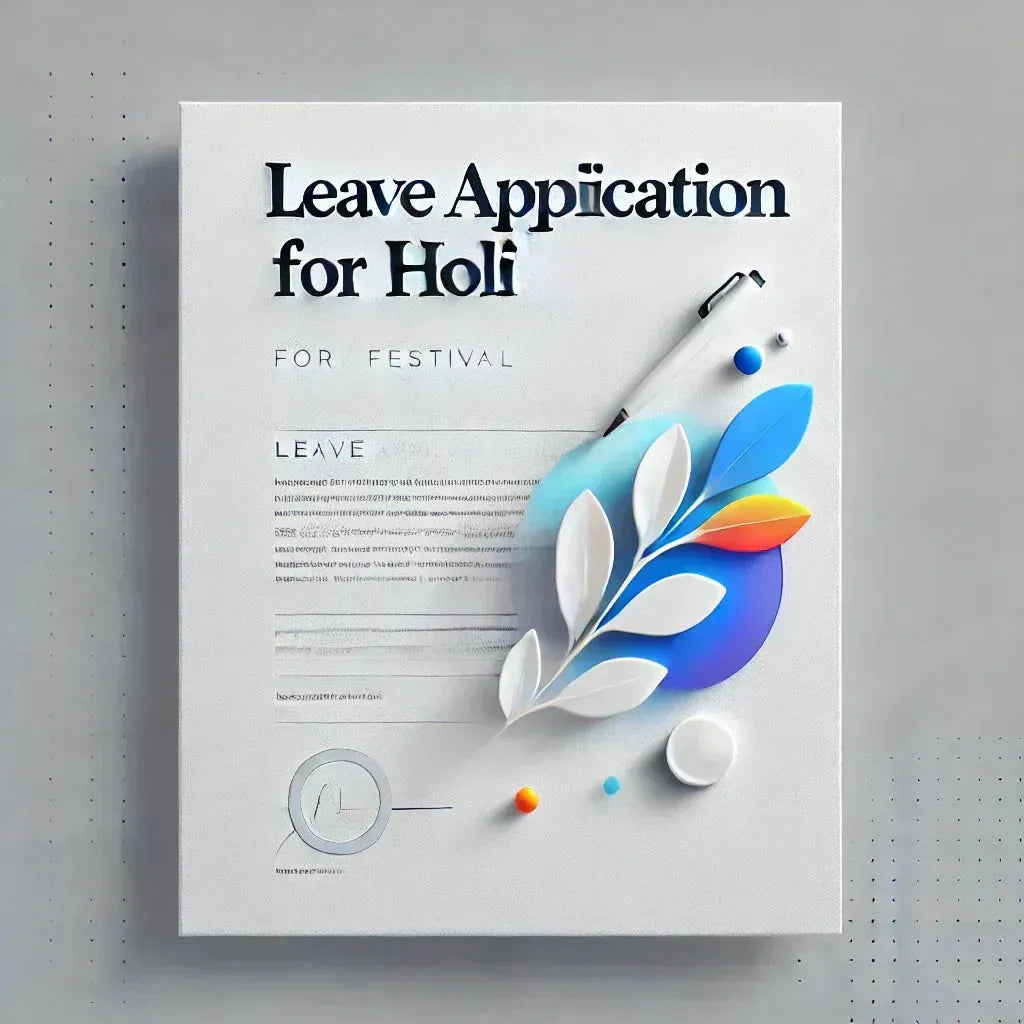Leave Application for Holi Festival – Enjoy Without Worries - Eduyush