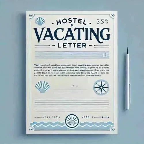 Hostel Vacating Letter: 4 Samples – Eduyush