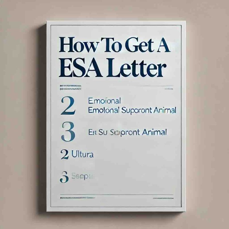 How to Get an ESA Letter - Eduyush