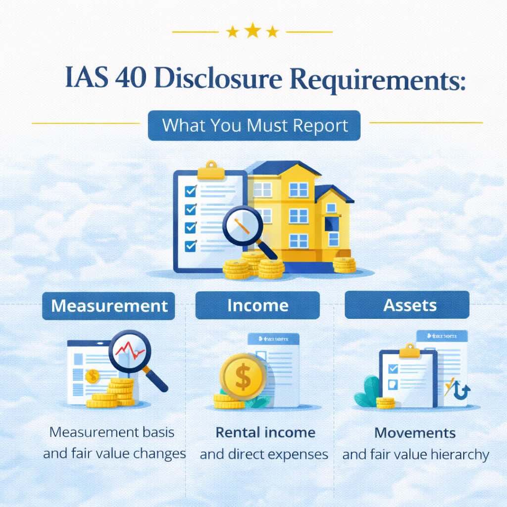 IAS 40 Disclosure Requirements: What You Must Report
