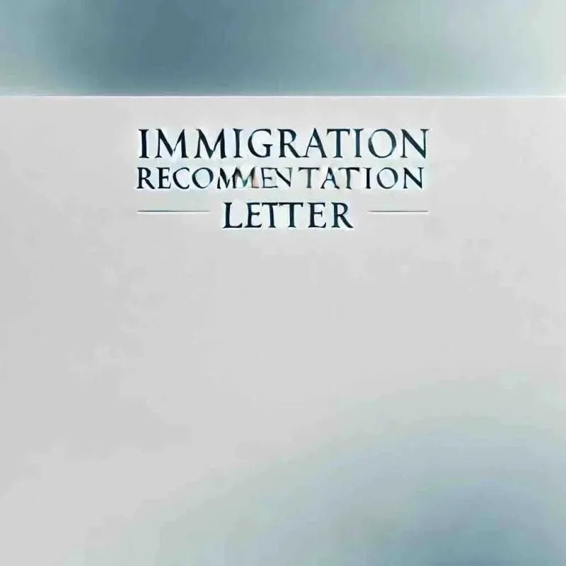 Immigration Recommendation Letter: A Comprehensive Guide - Eduyush