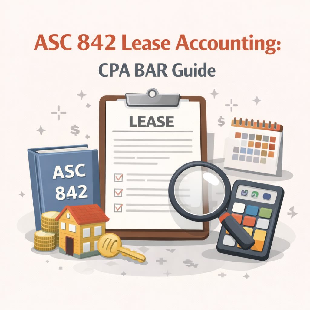 Lease Accounting under ASC 842 for CPA Exam