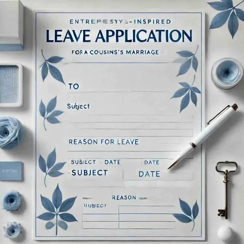 Leave application for cousin marriage. 6 Best Samples - Eduyush