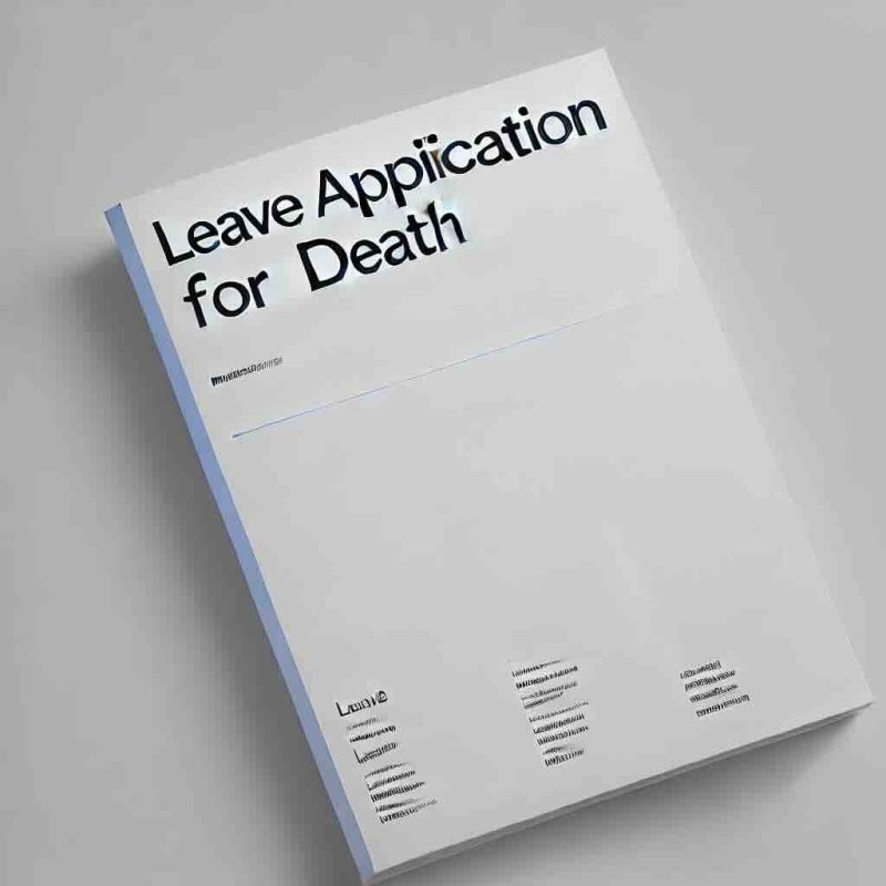 Leave Application for Death: How to Write It Effectively - Eduyush