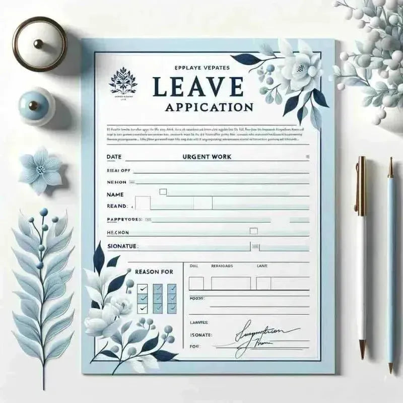 Leave Application for Urgent Work: 15+ Office Samples - Eduyush