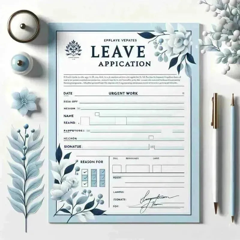 Leave Application for Urgent Work: 15+ Office Samples - Eduyush
