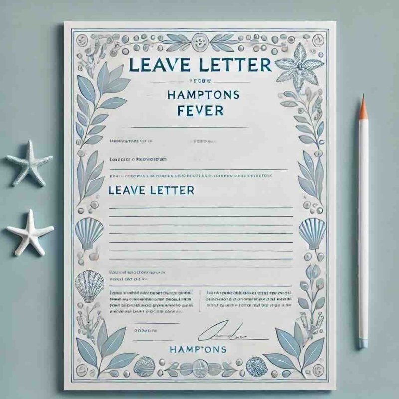 Leave letter for fever. Samples for all occasions - Eduyush