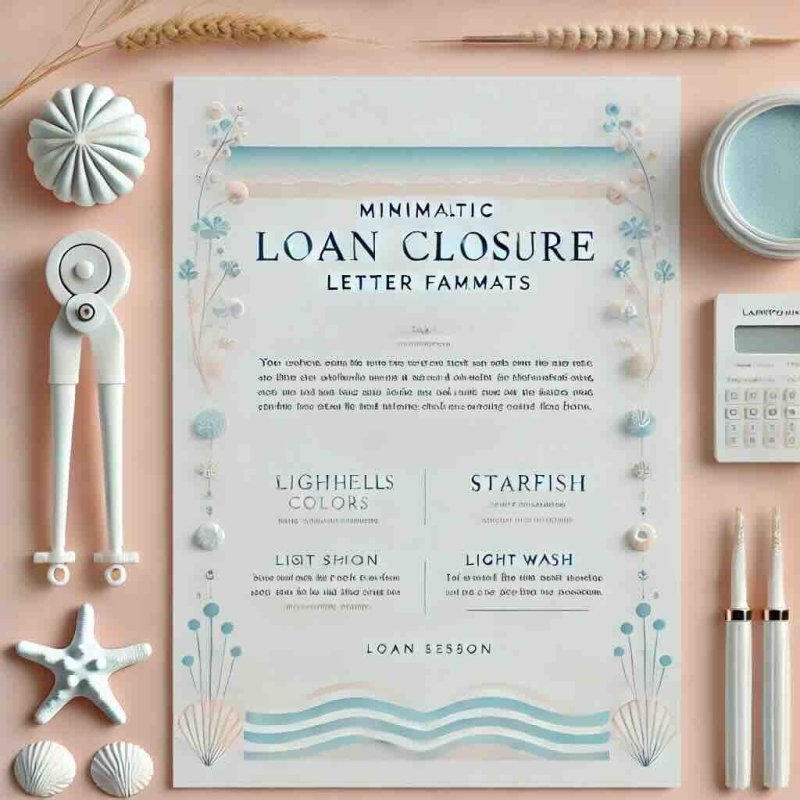 Loan closure letter. Formats with 7 samples - Eduyush