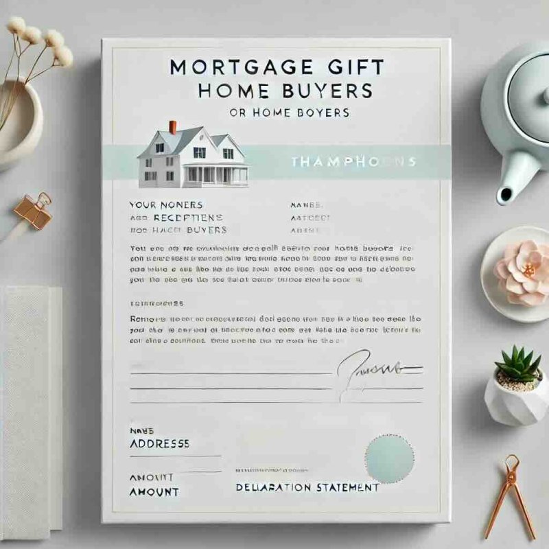 Mortgage Gift Letter Template. 6 samples - Eduyush