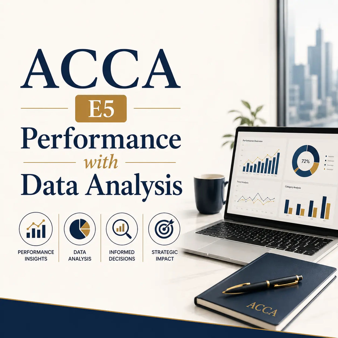 ACCA PM to E5 Performance with Data Analysis: What Changes