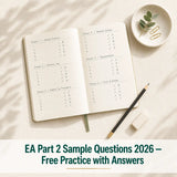 EA Part 2 Sample Questions & Answers (Businesses Exam)