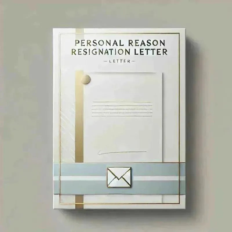 Personal Reason Resignation Letter  Templates - Eduyush