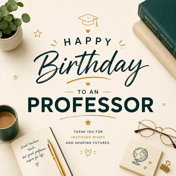 Happy Birthday Professor: 200+ Wishes, Messages & Quotes