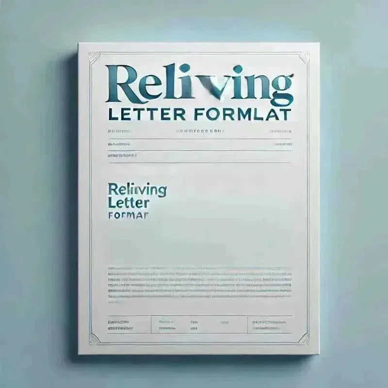 Relieving Letter Format for All Roles – Eduyush