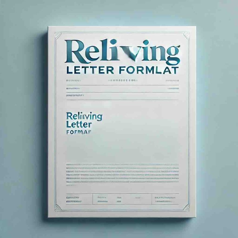 Relieving Letter Format for All Roles - Eduyush