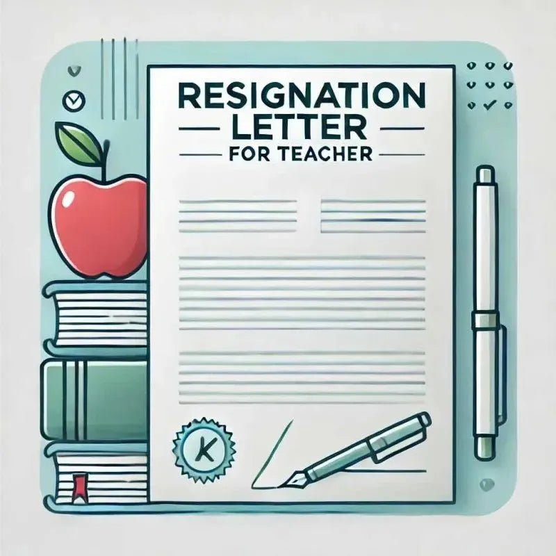 Teacher Resignation Letter 2025 - Templates Guide - Eduyush