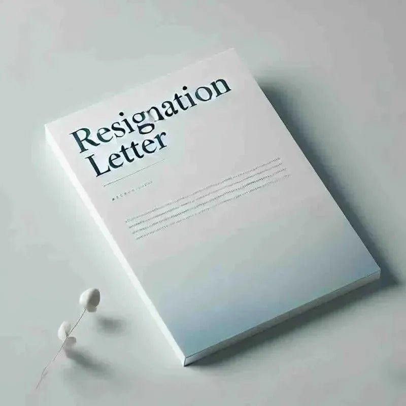 Resignation Letter Format 2025 - Templates & Guide - Eduyush