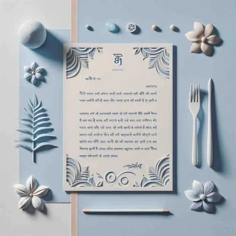 Resignation letter in Marathi. राजीनामा पत्र - Eduyush