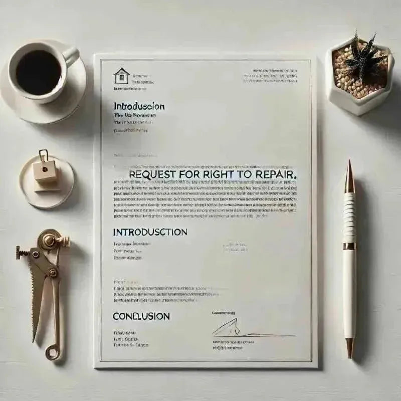 Sample letter asking for homeowner right to repair for insurance - Eduyush