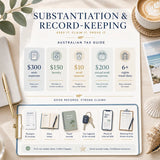 Tax Substantiation Rules Australia 2025–26: Records You Must Keep