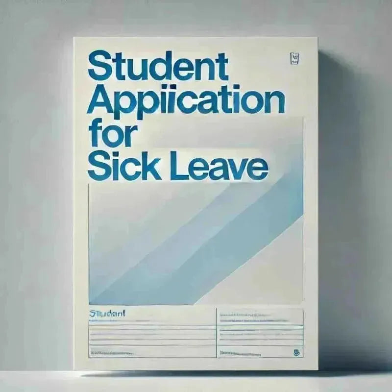 Student application for sick leave. Samples - Eduyush