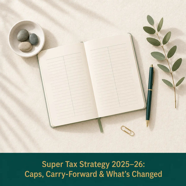 Super Tax-Saving Strategies 2025–26: Caps, Catch-Up & Offset