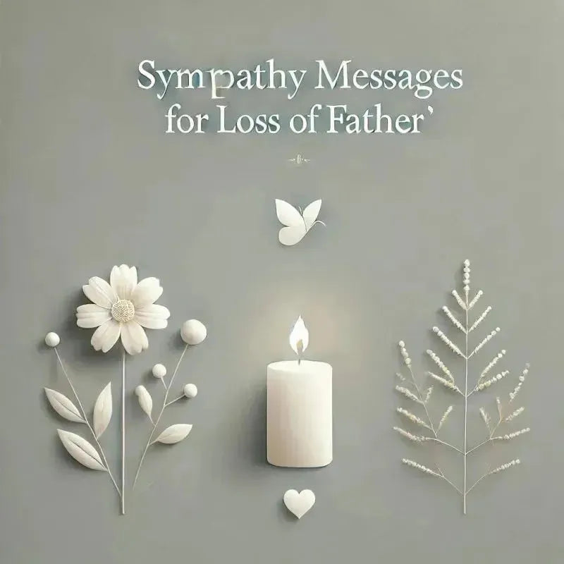 Sympathy Messages for Loss of Father. 150+ compassionate ways - Eduyush
