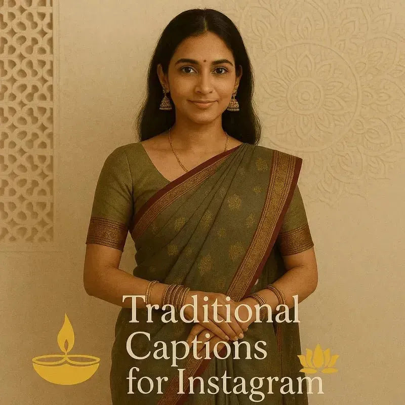 Traditional Captions for Instagram: 150+ Perfect Ideas 2025 - Eduyush