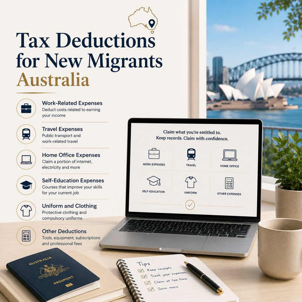 Tax Deductions for New Migrants Australia