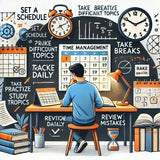 Time management tips for preparing for a math exam - Eduyush