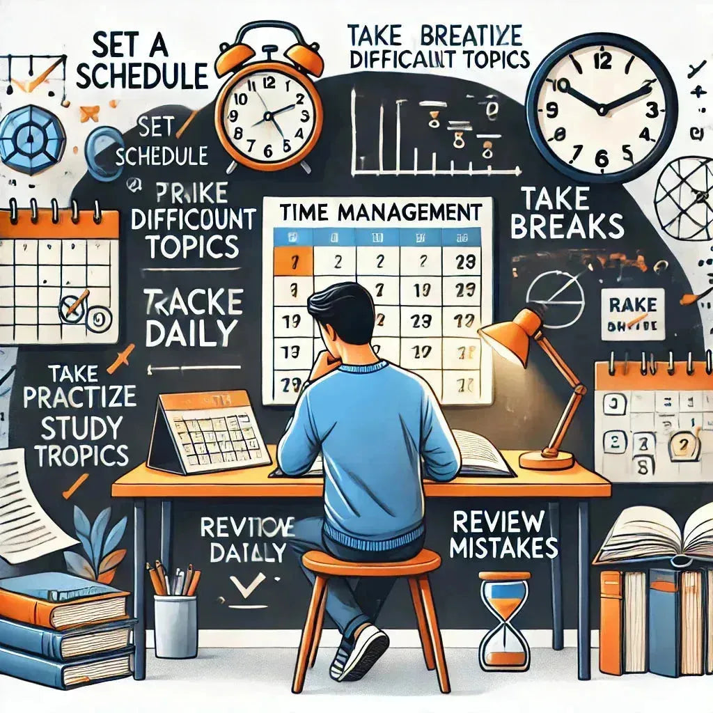 Time management tips for preparing for a math exam - Eduyush