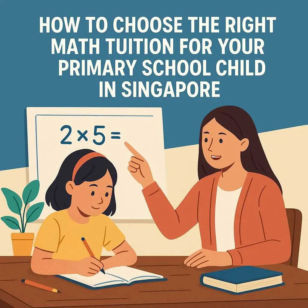 How to Choose the Right Math Tuition for Your Primary School Child in Singapore