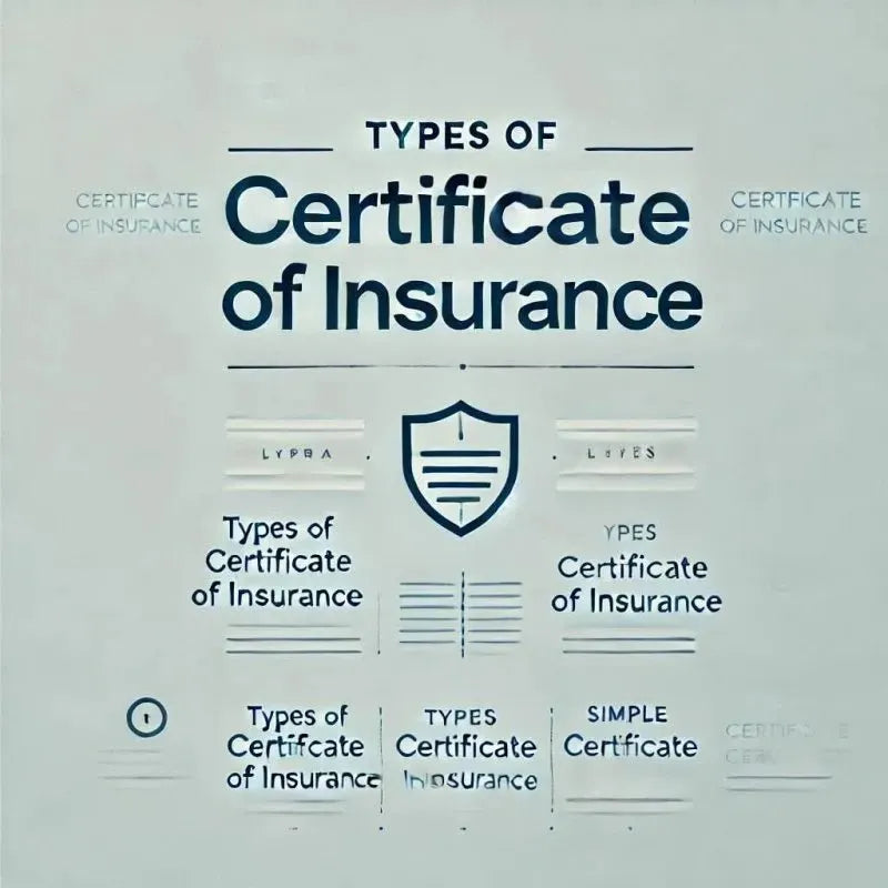 Types of Certificate of Insurance: Choosing the Right One - Eduyush