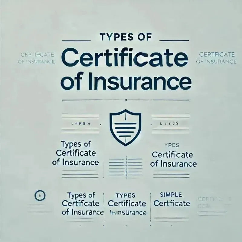Types of Certificate of Insurance: Choosing the Right One - Eduyush