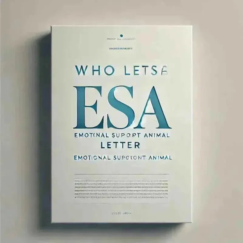 Who Can Write an ESA Letter? Guidelines & State Laws - Eduyush