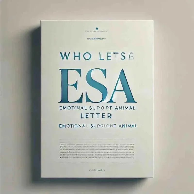 Who Can Write an ESA Letter? Guidelines & State Laws - Eduyush
