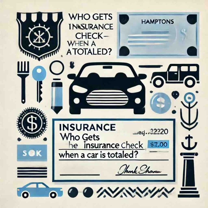 Who gets the insurance check when a car is totaled - Eduyush