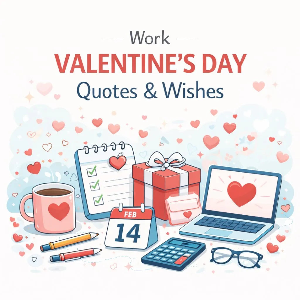 Work Valentine’s Day Quotes & Wishes for 2026