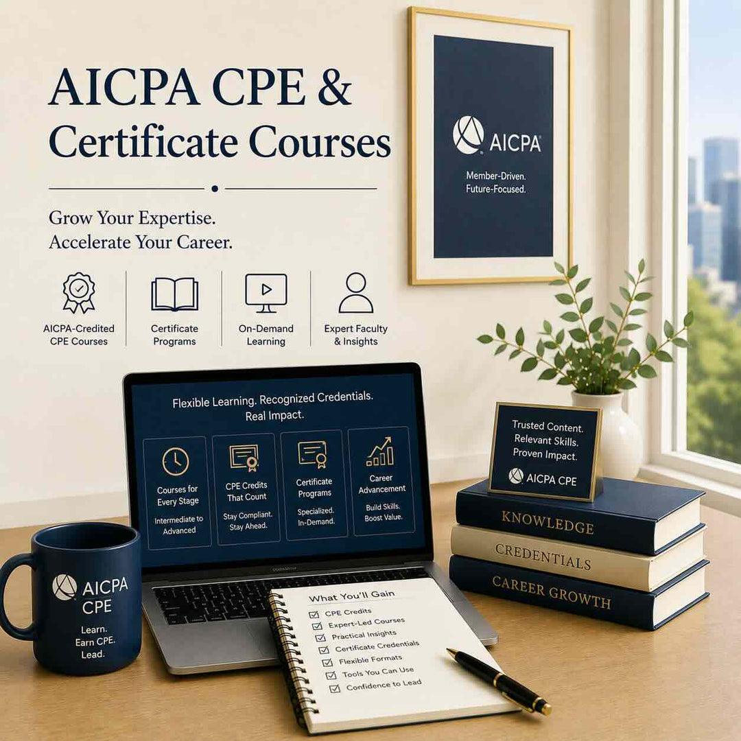AICPA Courses & CPE Online
