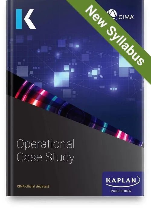 CIMA KAPLAN  books for Case study.  All levels - Eduyush