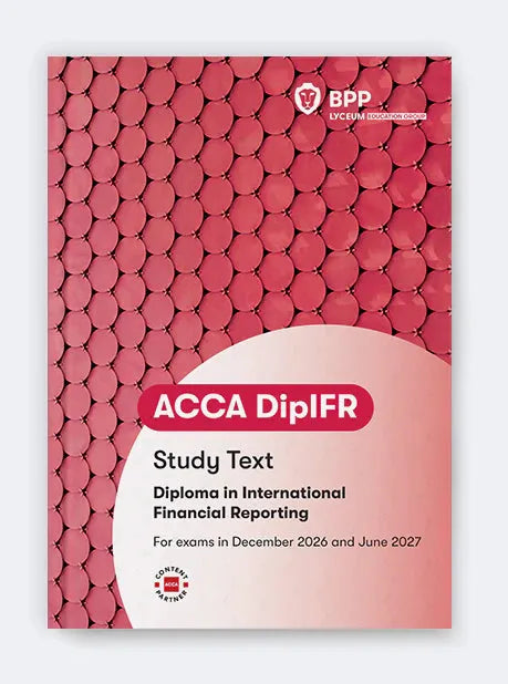 BPP ACCA Diploma in IFRS Study Text printed edition