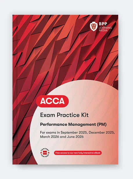 ACCA BPP PM F5 Exam Kit books Sep 25 till June 26 exams