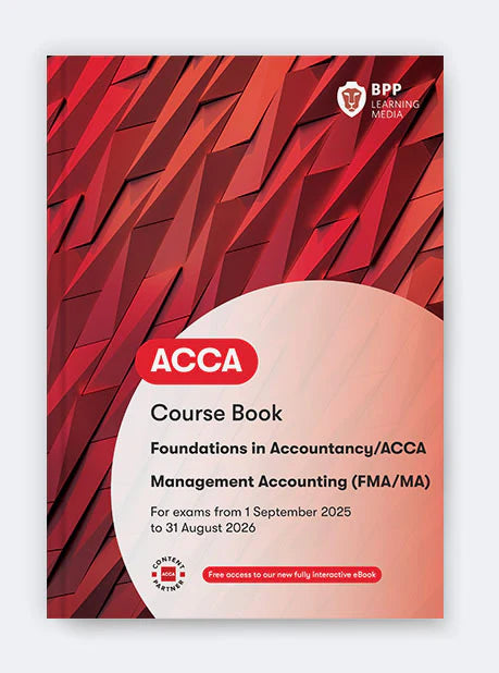 BPP ACCA Books MA Course book Sep 25 to Aug 26 books