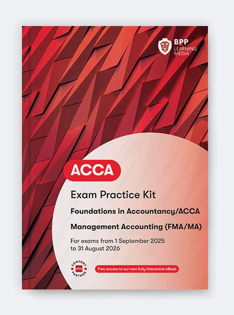 BPP ACCA Books MA Exam Kit Sep 25 to Aug 26 books