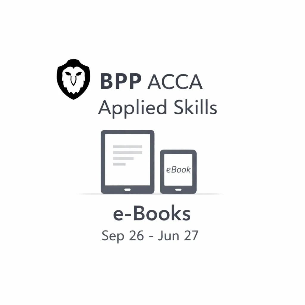 BPP ACCA skill level bundles books for Sep 26 to Jun 27 exams