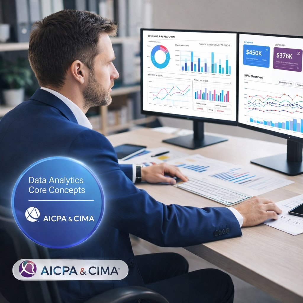 AICPA Data Analytics Core Concepts Certificate | 8 CPE Credits - Eduyush